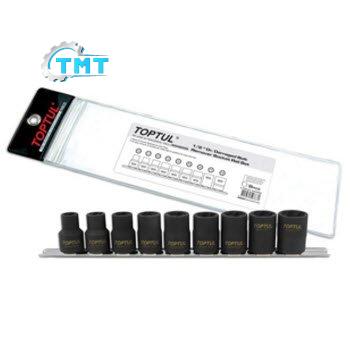Bộ tuýp lấy ốc gãy 9 món Toptul GAAG0903 1 Bộ tuýp lấy ốc gãy 9 món Toptul GAAG0903