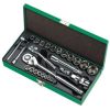 Bộ tuýp lục giác 1/4" và 1/2" 28 món Toptul GCAD2802 2 Bộ tuýp lục giác 1/4