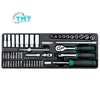 Bộ tuýp lục giác 50 món Toptul GCAT5001 1 Bộ tuýp lục giác 50 món Toptul GCAT5001