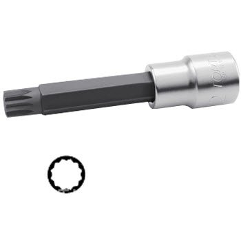 Đầu vít dài bông 1/2"xM9.5 Toptul BCJA169E 1 Đầu vít dài bông 1/2