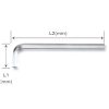 Lục giác chữ L (dài) 17mm TOPTUL AGAL1727