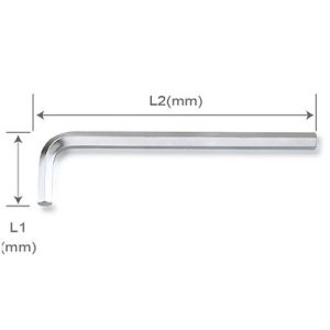 Lục giác chữ L (dài) 17mm TOPTUL AGAL1727