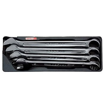 Bộ Cờ lê vòng mở 15độ 4 món Toptul GAAT0404 1 Bộ Cờ lê vòng mở 15độ 4 món Toptul GAAT0404
