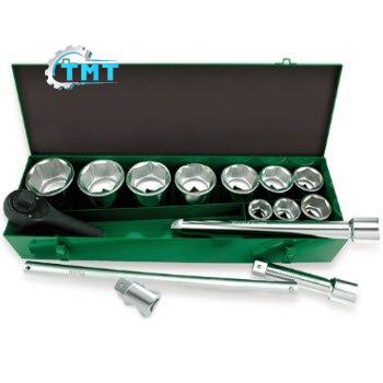 Bộ tuýp lục giác 1" 14 món loại mờ Toptul GCAD1404 1 Bộ tuýp lục giác 1