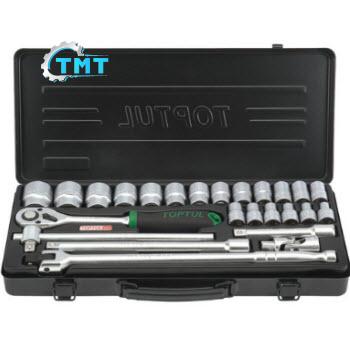 Bộ tuýp lục giác 1/2" 25 món Toptul GBB25150 1 Bộ tuýp lục giác 1/2