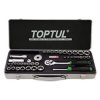 Bộ tuýp lục giác 1/4" và 3/8" 40 món Toptul GCAD4004 2 Bộ tuýp lục giác 1/4