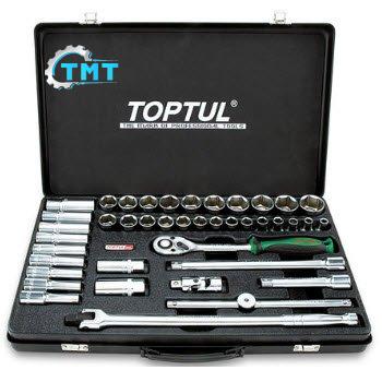 Bộ tuýp lục giác loại mờ 1/2" 41 món Toptul GCAD4102 1 Bộ tuýp lục giác loại mờ 1/2