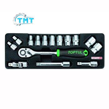 Bộ túyp vặn ốc 15 món Toptul GCAT1502 1 Bộ túyp vặn ốc 15 món Toptul GCAT1502