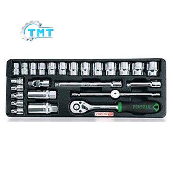 Bộ túyp vặn ốc 25 món Toptul GCAT2502 1 Bộ túyp vặn ốc 25 món Toptul GCAT2502