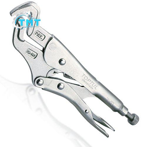 Kìm bấm chết mũi cong Toptul DMAD1A09 L=215mm(9") 1 Kìm bấm chết mũi cong Toptul DMAD1A09 L=215mm(9