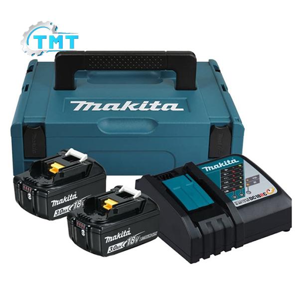 Bộ sạc và 2 pin Makpac Makita 197952-5 (18V 3.0Ah) 1 Bộ sạc và 2 pin Makpac Makita 197952-5 (18V 3.0Ah)