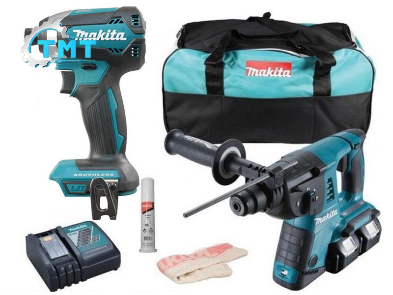 Bộ sản phẩm Makita DLX2242PM1 (DHR263+DTD149) (18V) 1 Bộ sản phẩm Makita DLX2242PM1 (DHR263+DTD149) (18V)