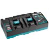 Đế sạc pin Li-ion nhanh hai cổng Makita DC40RB (191N09-8) 3 Đế sạc pin Li-ion nhanh hai cổng Makita DC40RB (191N09-8)