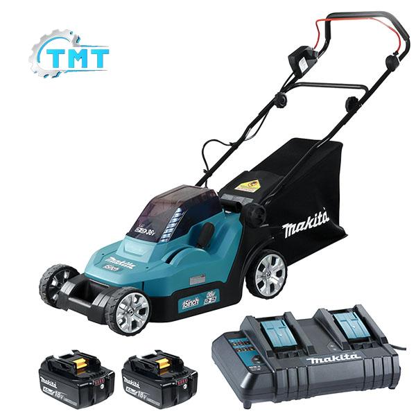 Máy Cắt Cỏ Đẩy Dùng Pin Makita DLM382CM2 (380MM)(18VX2) 1 Máy Cắt Cỏ Đẩy Dùng Pin Makita DLM382CM2 (380MM)(18VX2)