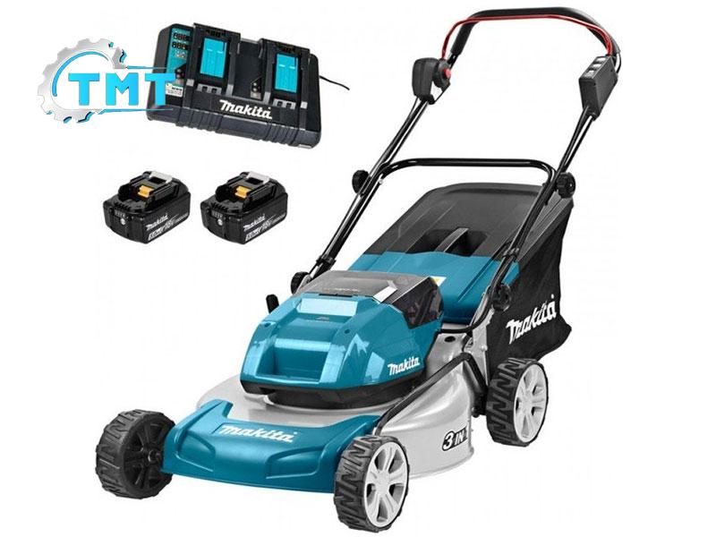 Máy cắt cỏ đẩy tay dùng pin Makita DLM460PT2 1 Máy cắt cỏ đẩy tay dùng pin Makita DLM460PT2