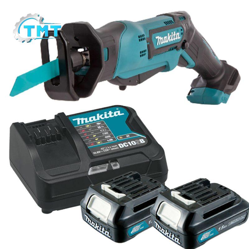 Máy cưa kiếm dùng Pin 12V Max Makita JR103DSYE 1 Máy cưa kiếm dùng Pin 12V Max Makita JR103DSYE