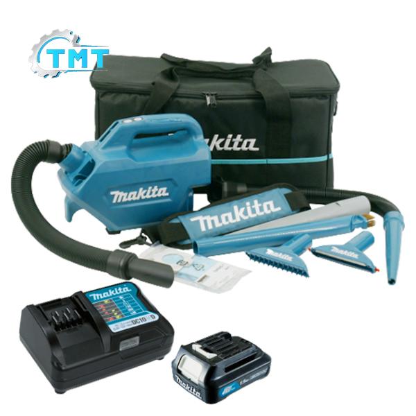 Máy hút bui dùng Pin 12V Max Makita CL121DWY 1 Máy hút bui dùng Pin 12V Max Makita CL121DWY