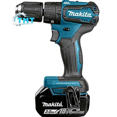 Máy khoan búa vặn vít dùng pin Makita DHP483RFE 18V 1 Máy khoan búa vặn vít dùng pin Makita DHP483RFE 18V