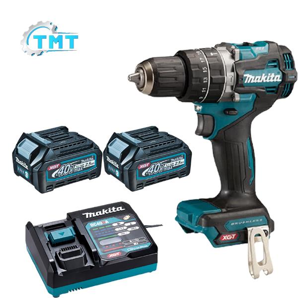 Máy khoan dùng pin 40Vmax XGT Makita HP002GD201 1 Máy khoan dùng pin 40Vmax XGT Makita HP002GD201