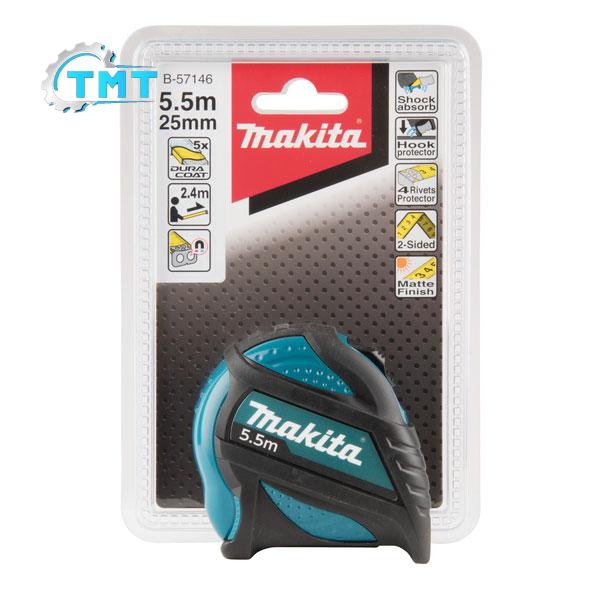 5.5mx25mm Thước cuộn thép Makita B-57146 1 5.5mx25mm Thước cuộn thép Makita B-57146