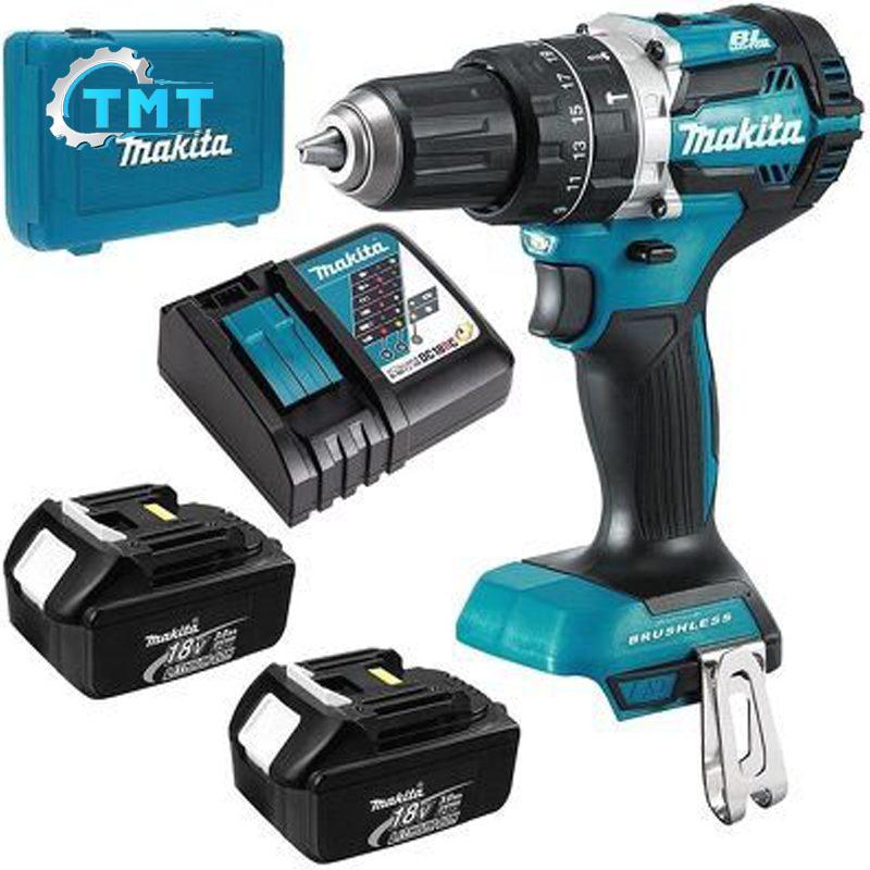 Máy Khoan Và Vặn Vít Dùng Pin Makita DDF487RFJ (BL)(18V) 1 Máy Khoan Và Vặn Vít Dùng Pin Makita DDF487RFJ (BL)(18V)