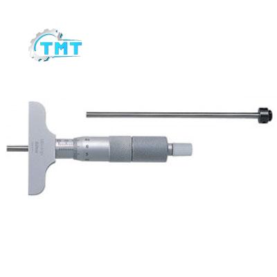 Thước Micrometer đo sâu Mitutoyo 129-109 50mm 1 Thước Micrometer đo sâu Mitutoyo 129-109 50mm