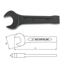Cờ lê đóng đầu mở 65mm dài 336mm Toptul AAEY6565