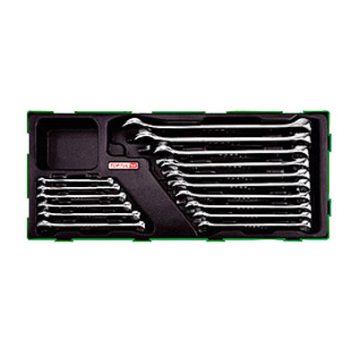 Bộ cờ lê vòng 15° 16 món TOPTUL GTB16210 1 Bộ cờ lê vòng 15° 16 món TOPTUL GTB16210